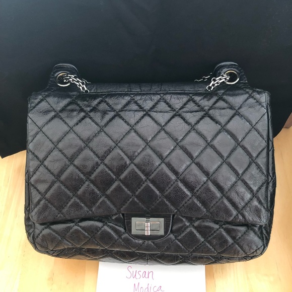 CHANEL black reissue accordion flap bag - Picture 15 of 15